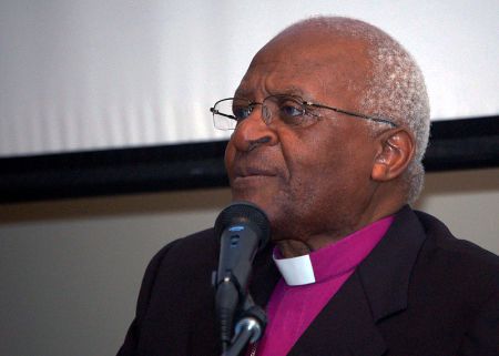 Archbishop Desmond Tutu, who formerly led the Anglican Church of Southern Africa, has long been a supporter of LGBTI rights. (Photo via WikiCommons Media)
