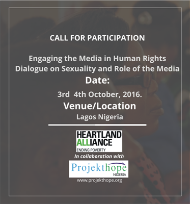 dialogue on Sexuality and Role of the Media